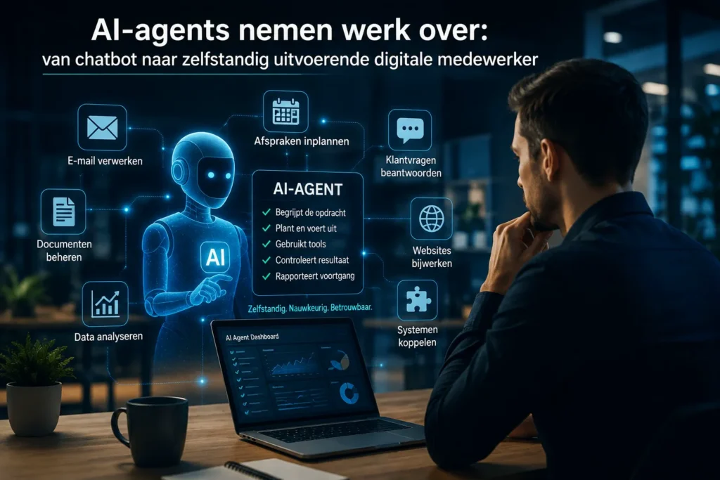 AI-agents nemen werk over: van chatbot naar digitale medewerker