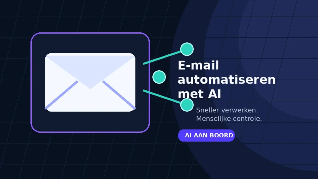 E-mail automatiseren met AI: aanpak en voorbeelden voor het MKB