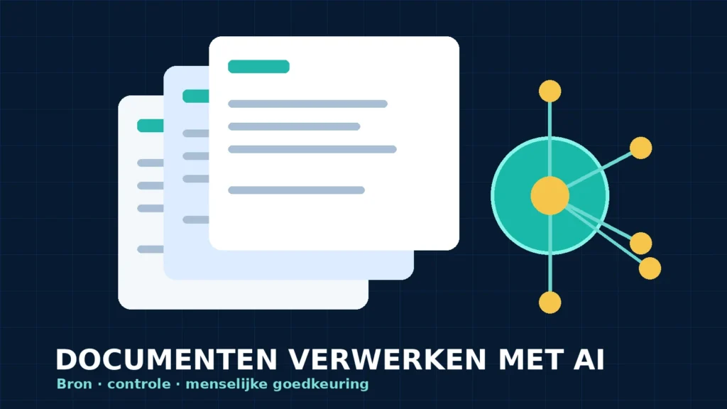 Documenten verwerken met AI: veilige workflow voor het MKB